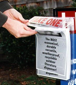 Real Estate Flyer Box Brochure Box for home sellers Real Estate Flyer Box Brochure Box for home sellers